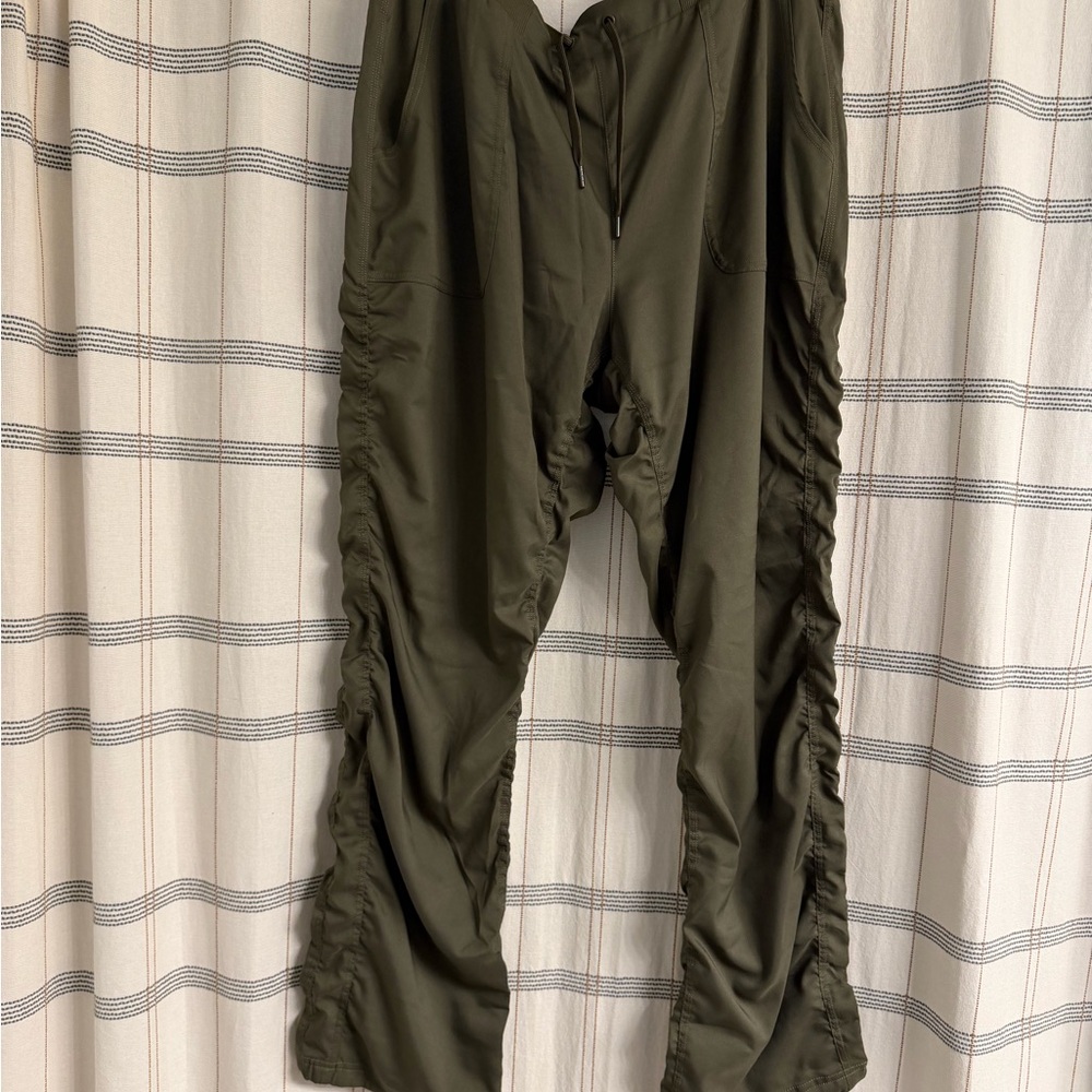 St. John's Bay Olive Green Track Pants